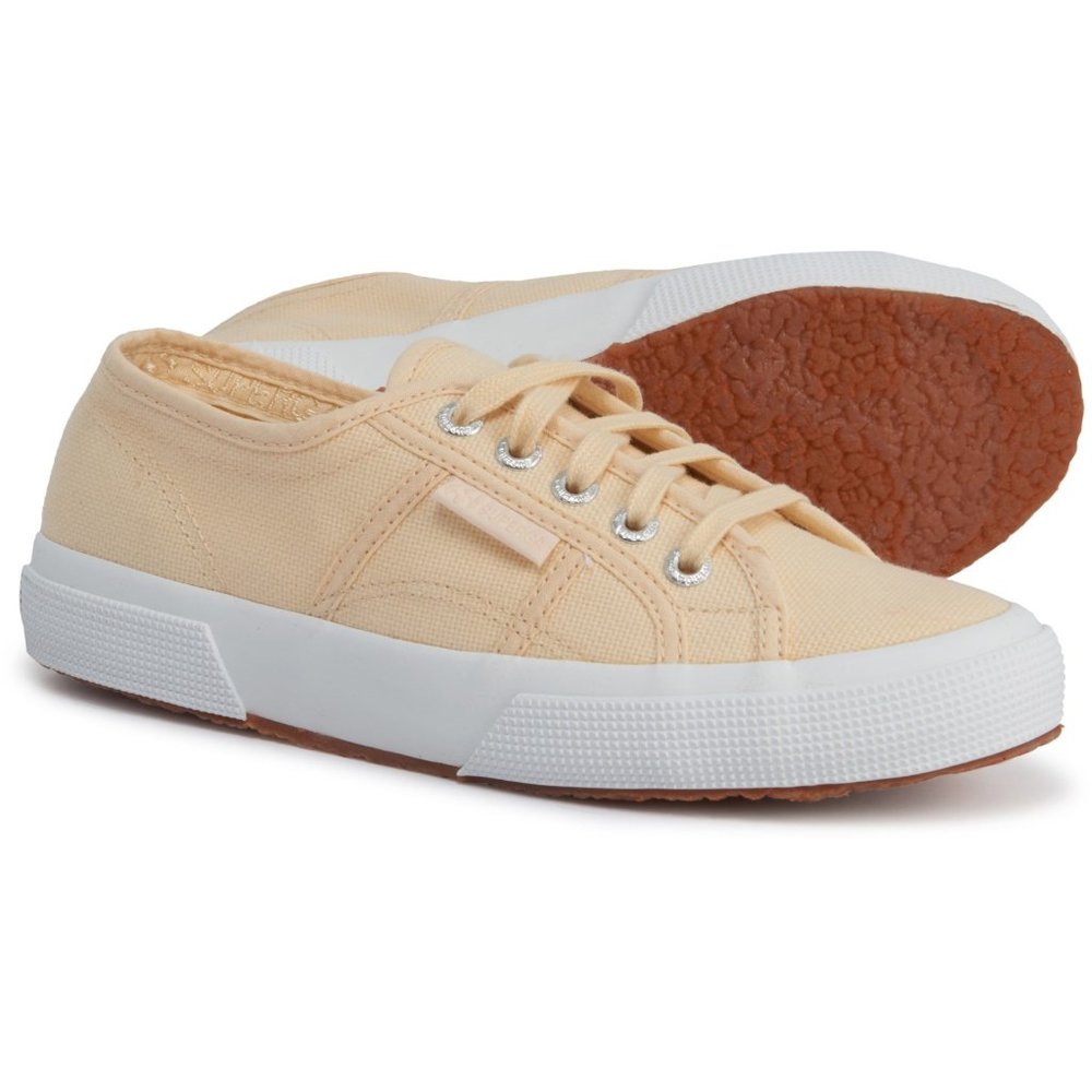 NWT Superga 2750 Cotu Classic Sneakers Beige Ecru